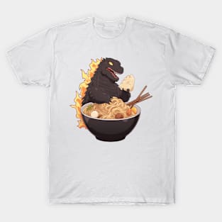 ramen noodles monster T-Shirt